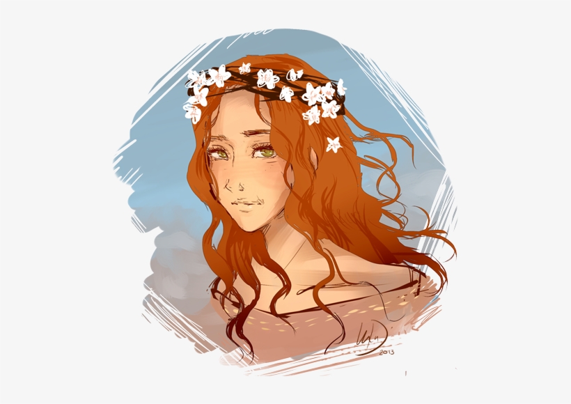 Banner Royalty Free Download Flaming Red By Pandatama - Flaming Red Hair, transparent png