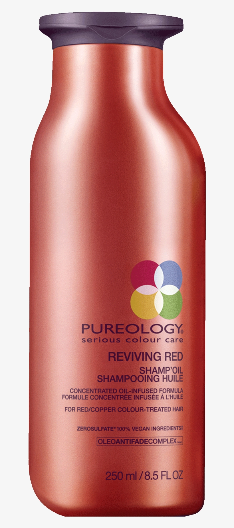 Reviving Red Shampoo Oil - Pureology Reviving Red Shamp'oil, transparent png