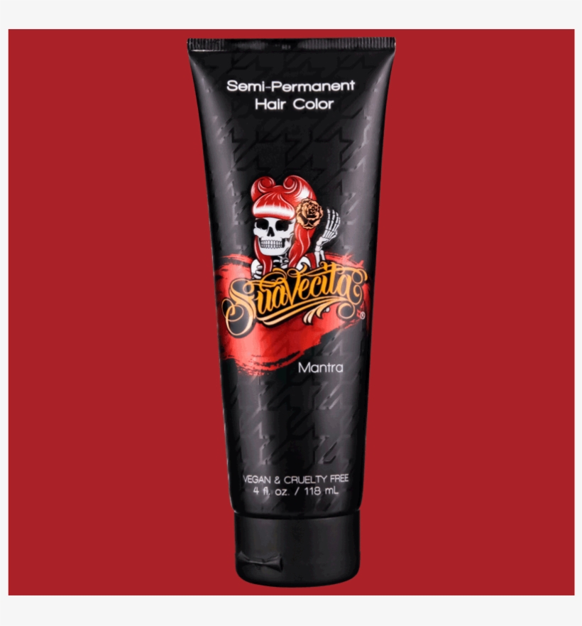 Mantra Semi-permanent Red Hair Color - Suavecita Mantra, transparent png