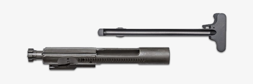 Ar-15 Bolt Carrier Group & Charging Handle, transparent png