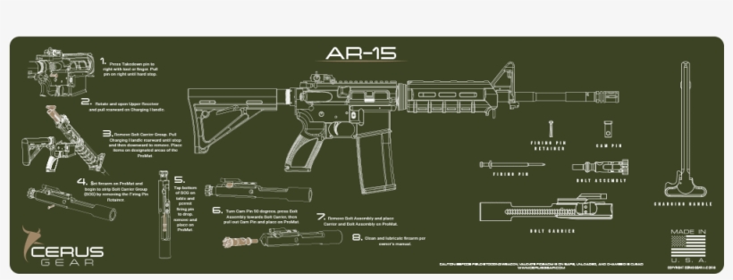 Ar-15 Style Rifle, transparent png