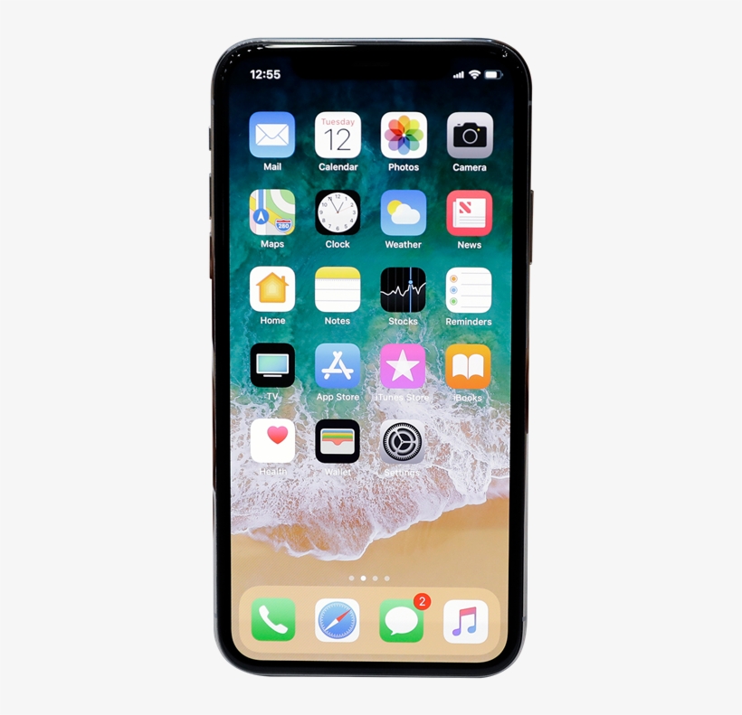 Apple Pledges Battery Fix, Medical Records In Os Update - Iphone X Home Screen, transparent png
