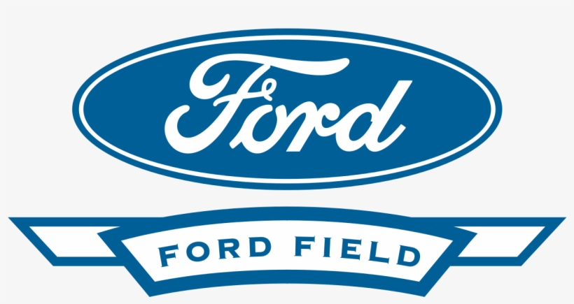 File - Ford Field - Svg - Ford Field Stadium Logo, transparent png