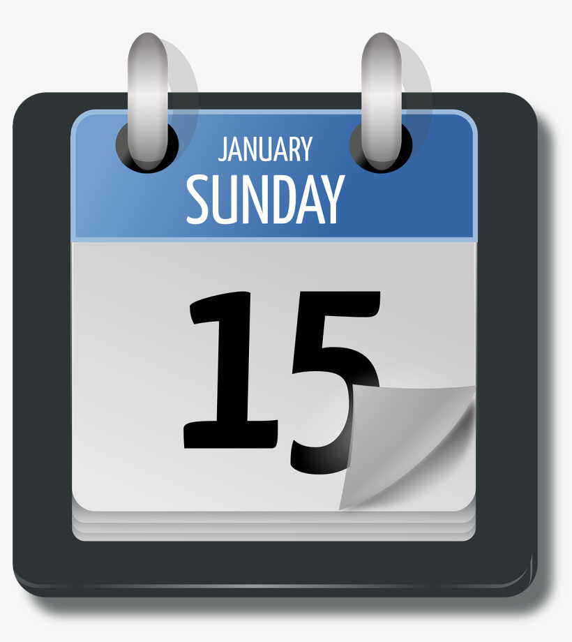 Calendar Sheet Clipart Png, transparent png