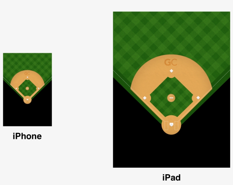Ipad Field Image - Baseball Field, transparent png