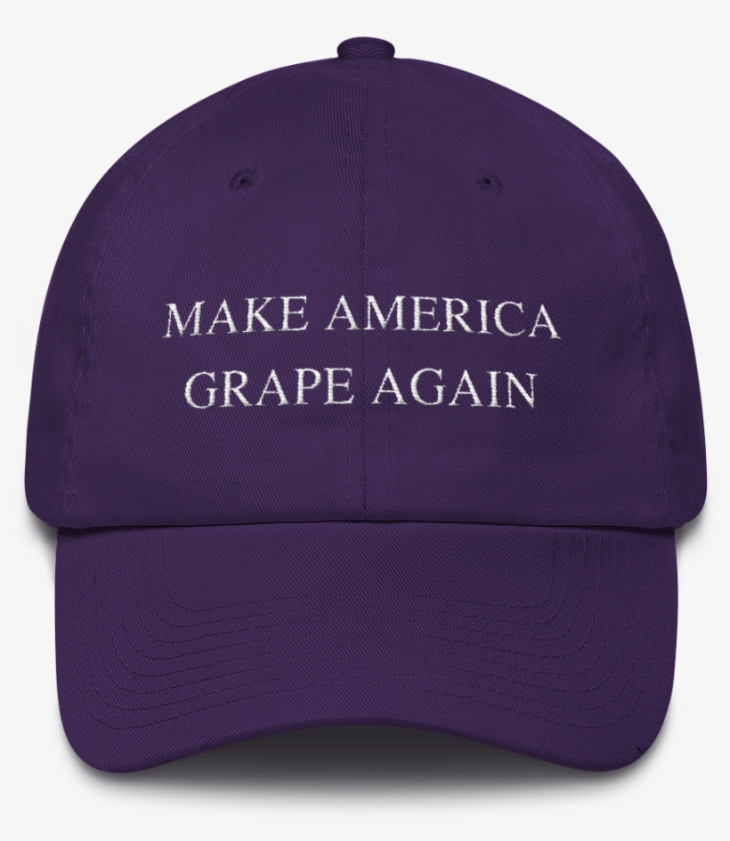 Purple Girl Be Great Embroidered Ball Cap - Hat, transparent png