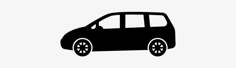 Minivan Car Vector - Car Side View Icon, transparent png
