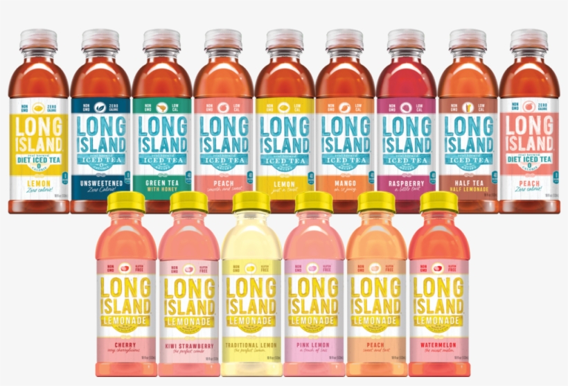 Long Island Iced Tea - Long Island Iced Tea Diet Lemon 18 Oz Plastic Bottles, transparent png