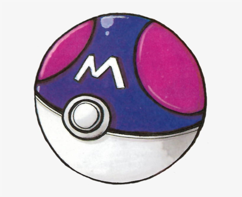 Rg Master Ball From The Official Artwork Set For Pokemon Bulbapedia