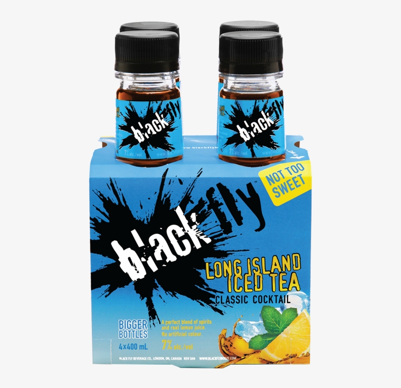 Black Fly Long Island Iced Tea - Black Fly Iced Tea, transparent png