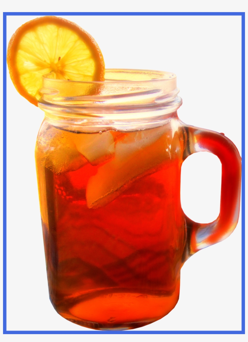 Amazing For U Pitcher Png Clip Art - Mason Jar Ice Tea, transparent png