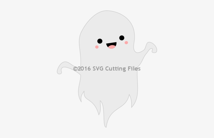 #pp-2634 Kawaii Cute Ghost - Scalable Vector Graphics, transparent png