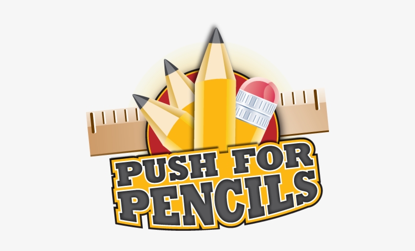 Pushforpencil Loblack - School Supply Store Logo, transparent png