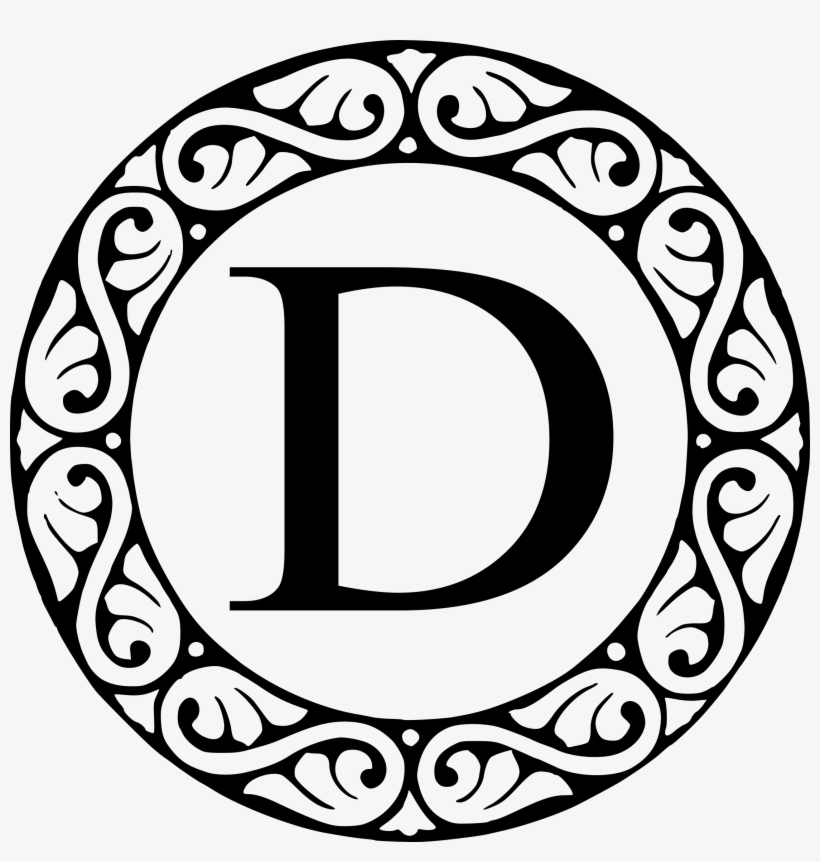 Letter D Monogram - Letter K Monogram Png, transparent png