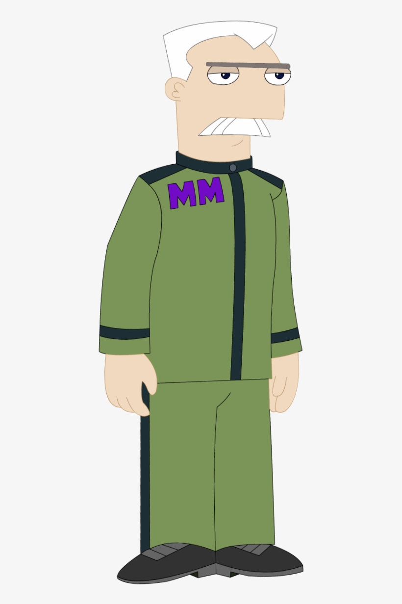 Major Monogram - Jeff Swampy Marsh Signed 8x10 Photo Coa Phineas And, transparent png