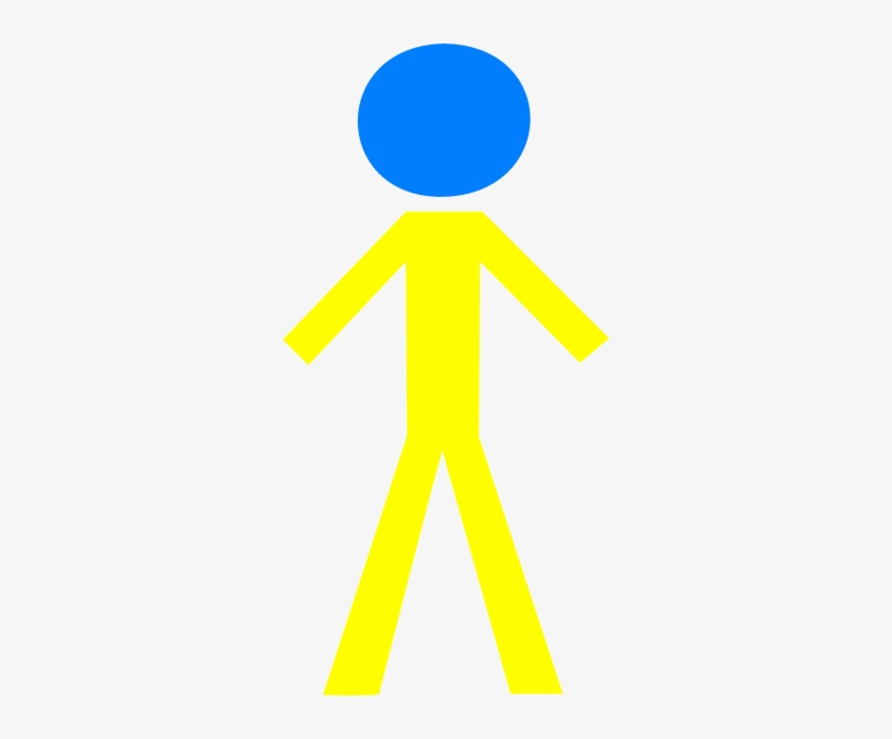Male Yellow Svg Clip Arts 300 X 599 Px, transparent png