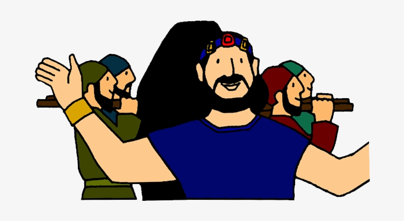 7 David Becomes King - David Becomes King Of Israelites Cartoon, transparent png