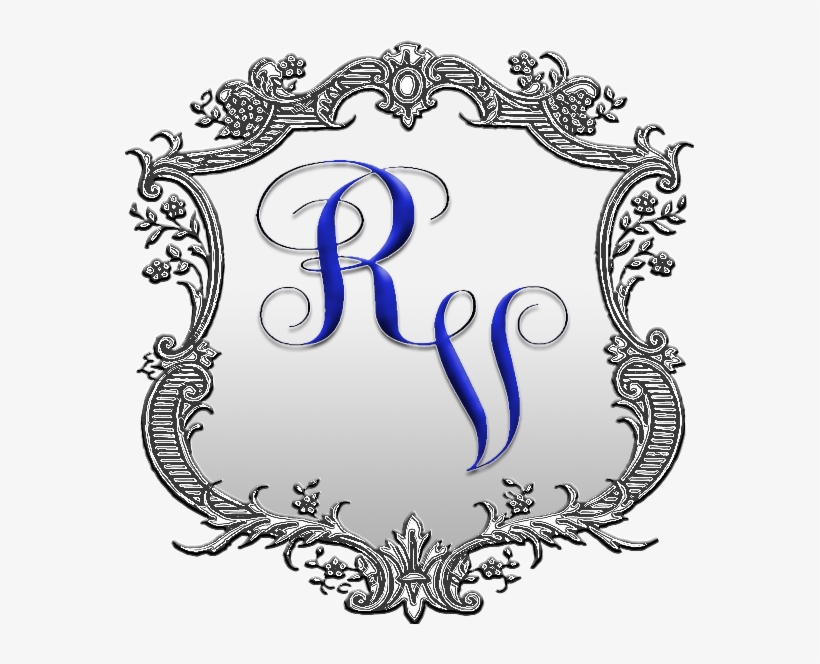 Rv Monogram - Border Vintage Frames Png, transparent png