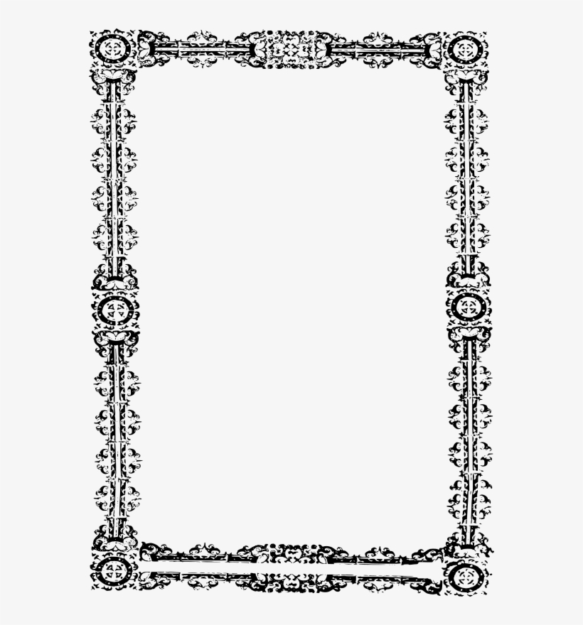 Border For A Paper, transparent png