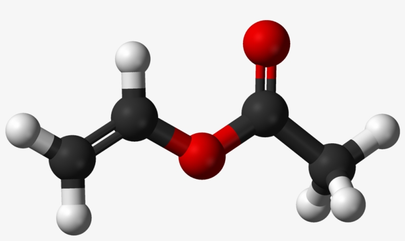 Chemical Diagram - Ethylene Vinyl Acetate Molecule, transparent png