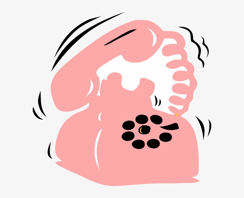 Cute Telephone Clipart, transparent png