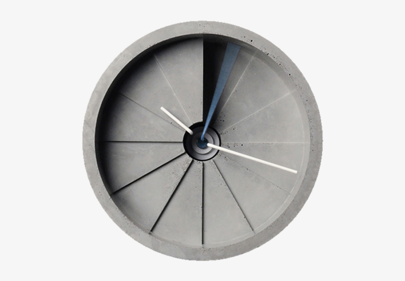 4th Dimension Concrete Clock-0 - Concrete Clock Diy, transparent png