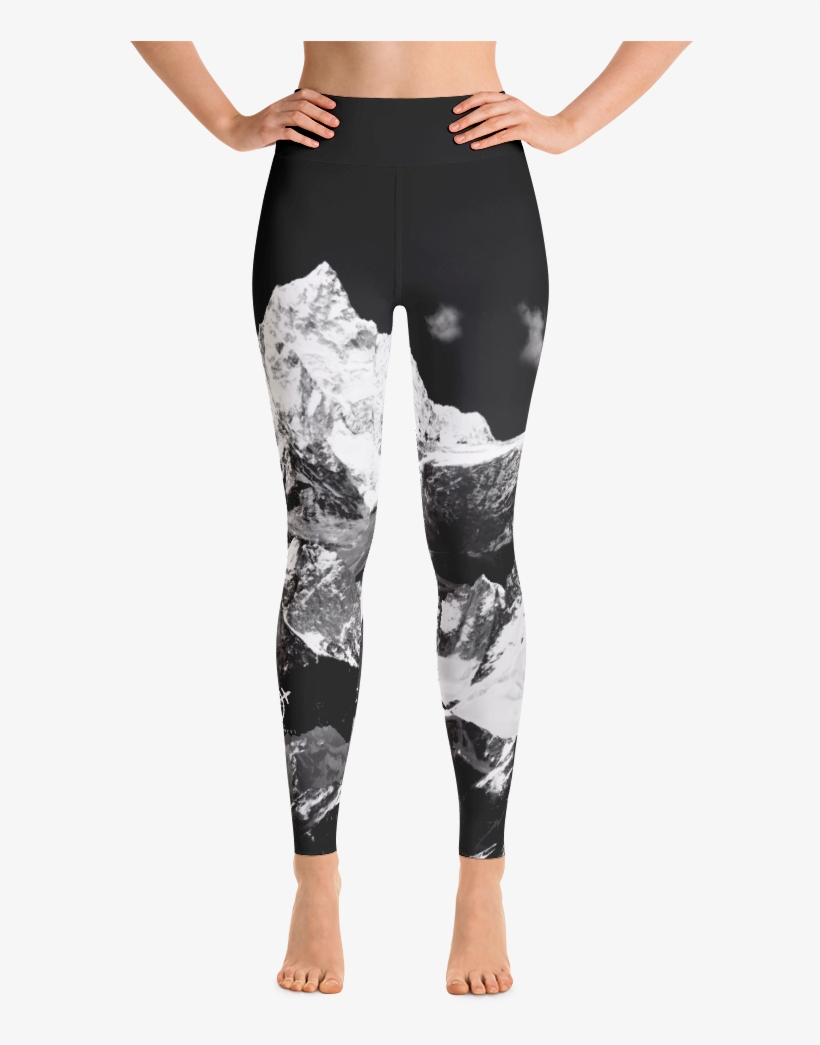 Move Mountains Leggings, transparent png