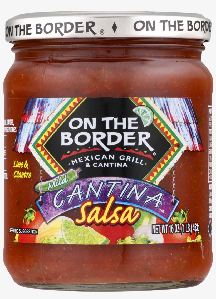 Border Salsa, Cantina, Medium - 16 Oz, transparent png