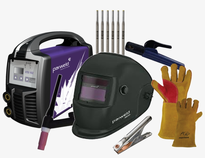 Parweld Xts 162 Mma Welder Package With Tig Torch, - Parweld Xts 162 Mma Inverter, transparent png