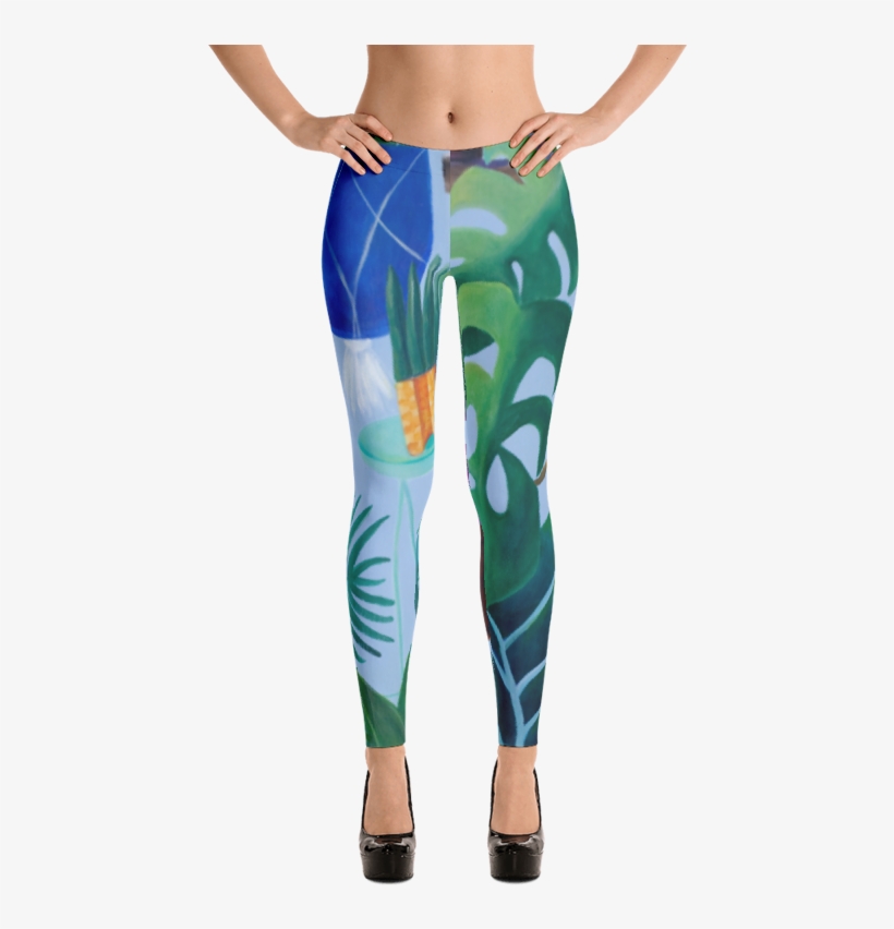 “foliage” Leggings - Imagineavalon Christmas Leggings, Christmas Clothing,, transparent png