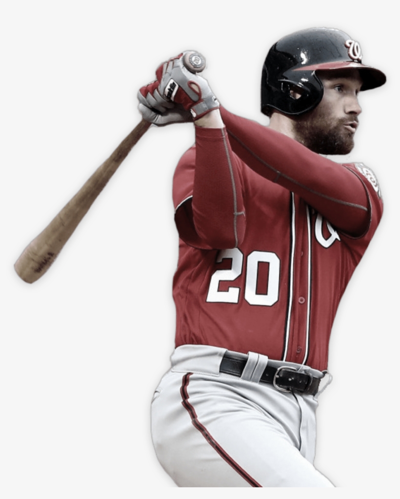 Daniel Murphy - Baseball Player Png, transparent png