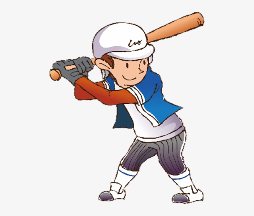 Cartoon Athlete Baseball - Cartoon Playing Baseball Png, transparent png