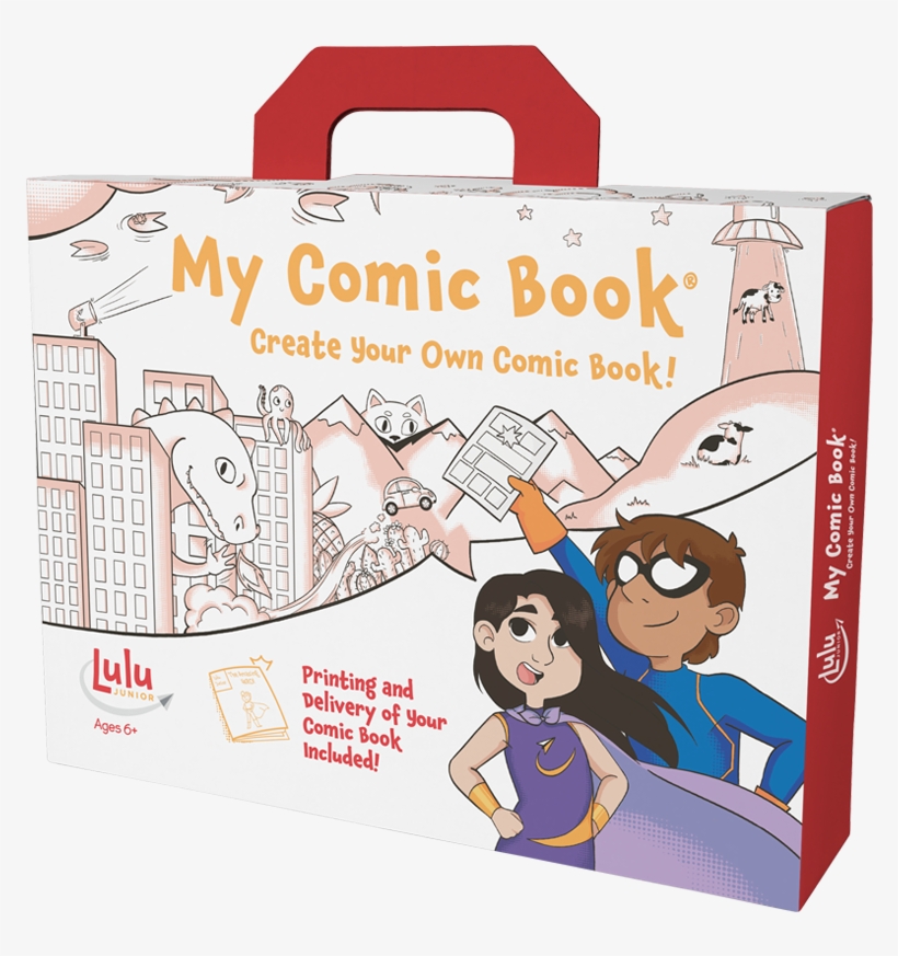 3010 - Main - My Comic Book By Lulu Jr From Fat Brain Toys (861025000419), transparent png