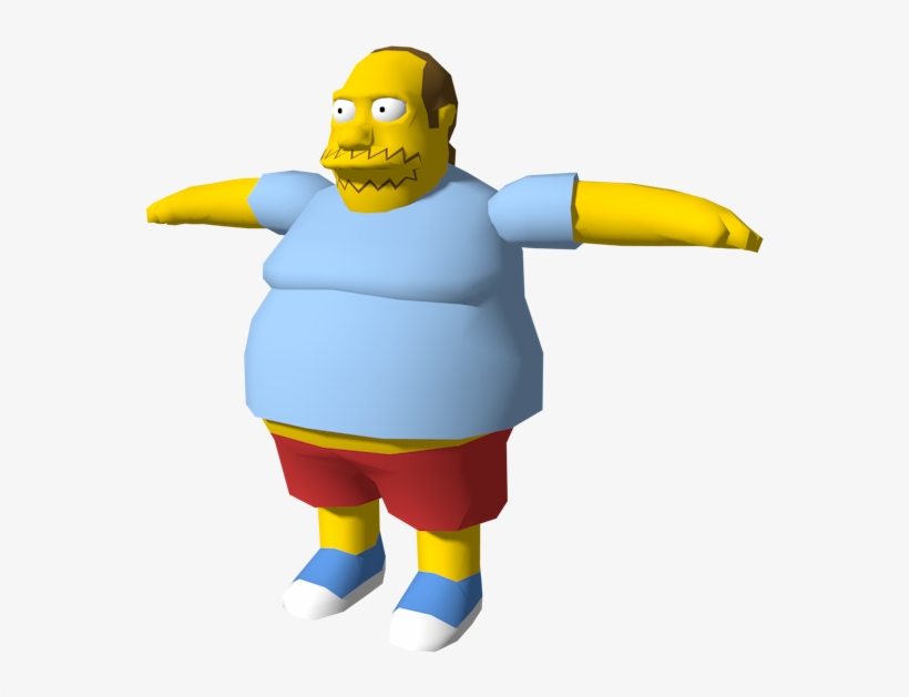 Download Zip Archive - Simpsons Hit And Run Comic Book Guy, transparent png