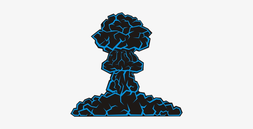 Hiroshima Mushroom Cloud Atomic Bomb Boom - Mushroom Cloud Clip Art, transparent png