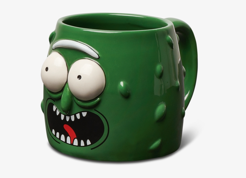 Pickle Rick Molded Mug - Primitive X Rick Morty, transparent png