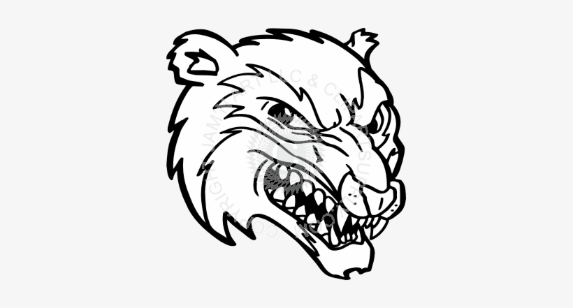 Wolverine Clipart Black And White - Wolverines, transparent png