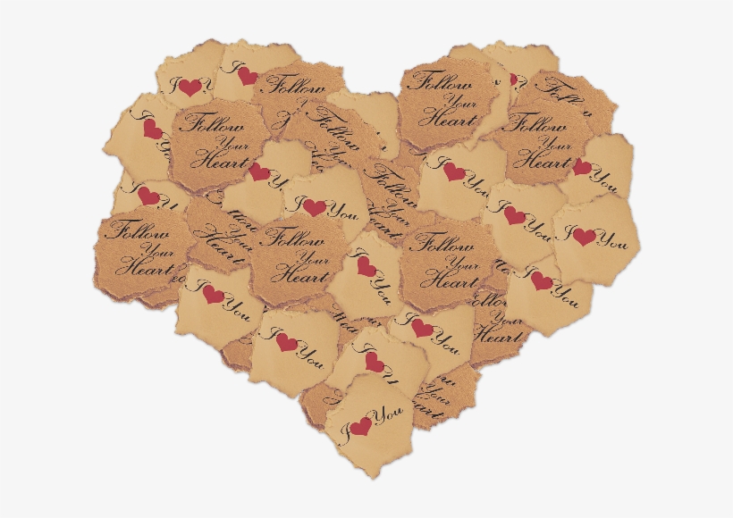 Torn Paper Heart Png Stock Photo - Png Transparent Paper Ripped, transparent png