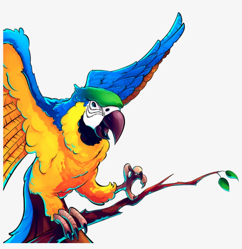 Troop Parrot - Parrot, transparent png