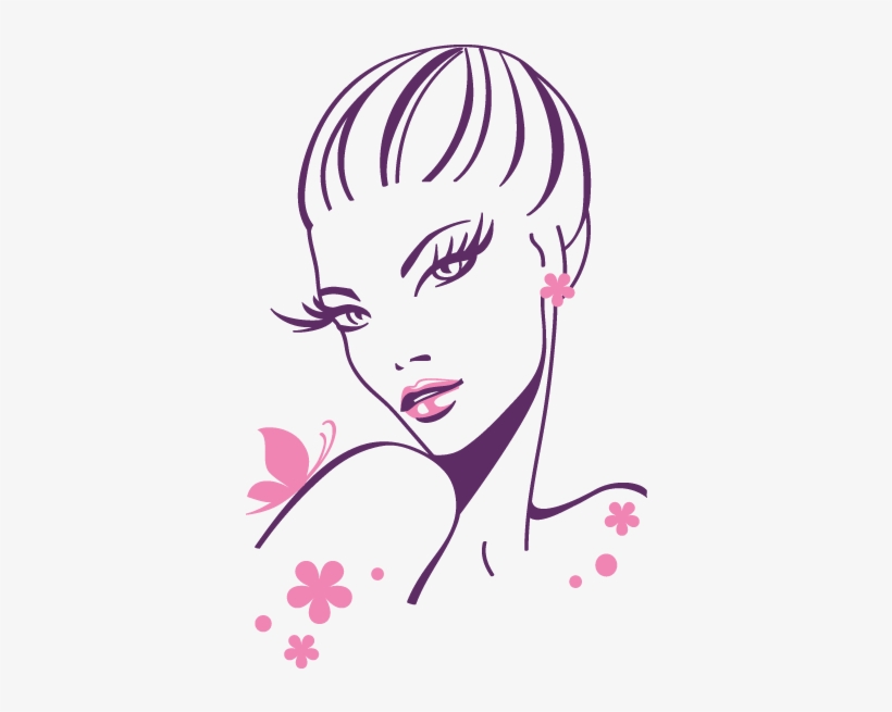 Vector Stock Pin By Naty Alarcon On Girl Pics - Dibujo Imagenes De Peluqueria, transparent png