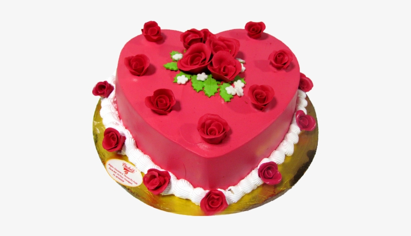 Cake Red Rose Love Cake Png - Rose Love Cake, transparent png