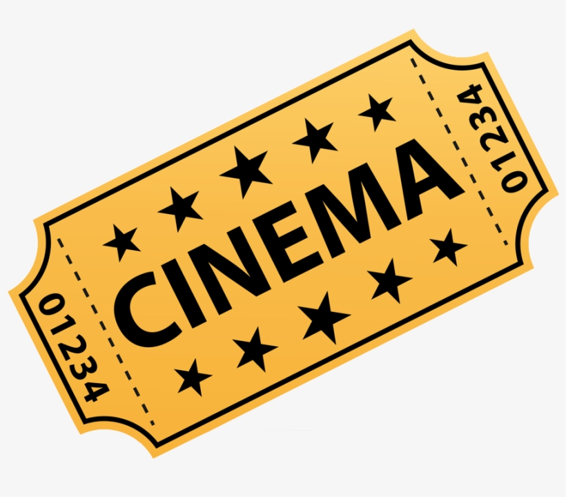 Cinema Png Hd - Movie Ticket Clipart, transparent png