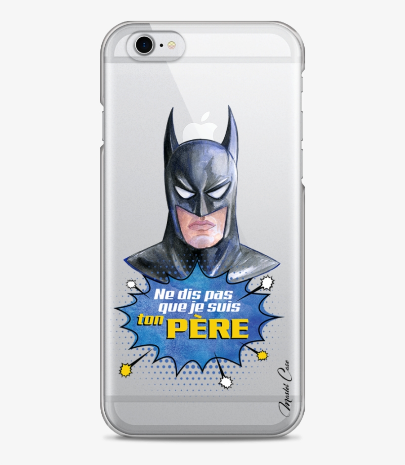 Coque Iphone 6/6s Batman Watercolor Masque - Iphone 6s, transparent png