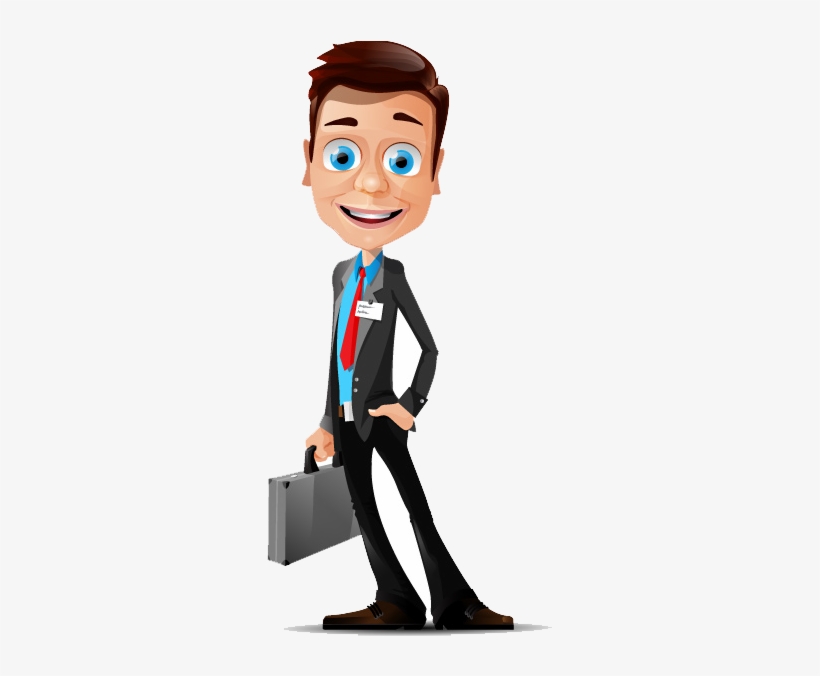Businessman Png Pic - Businessman Vector Characters Png, transparent png
