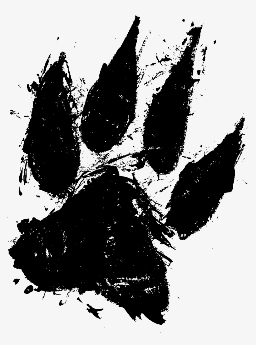 Png File Size - Transparent Paw Print, transparent png