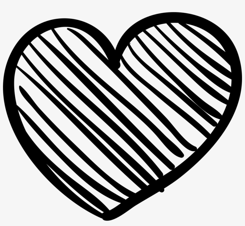 Heart Sketch Svg Png Icon Free Download - Heart Sketch Png, transparent png