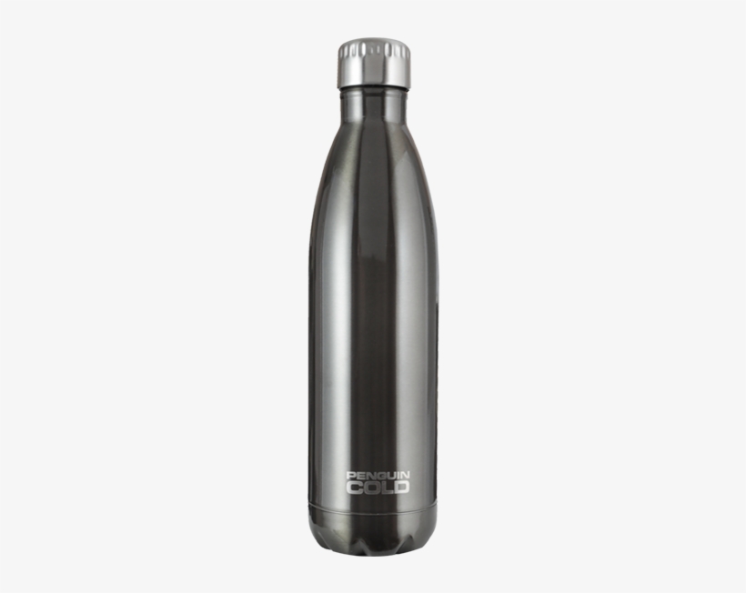 25oz Gunmetal Penguin Cold Insulated Stainless Steel - Water Bottle, transparent png