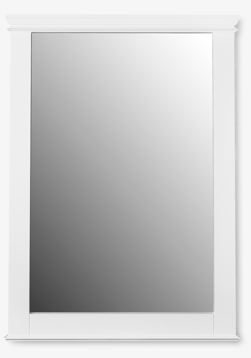 Bathroom Mirrors - Portsmouth Mirror - White - Mirror, transparent png