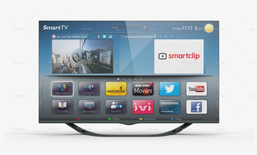 6 Smart Screen Mockup - Detel Tv, transparent png