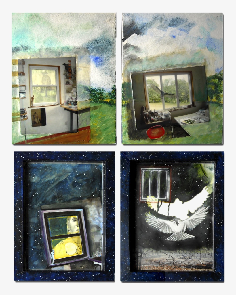 Inside Looking Out Windows - Art Gallery, transparent png